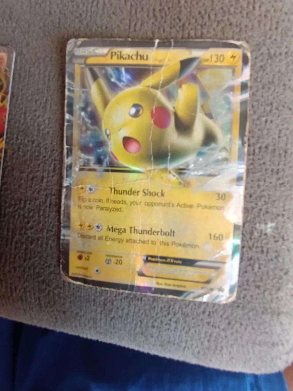 Carta Pokémon Pikachu rara
