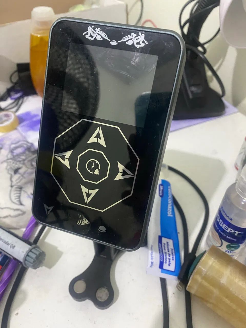 Vendo ou troco kit de tatuagem completo - Foto 4