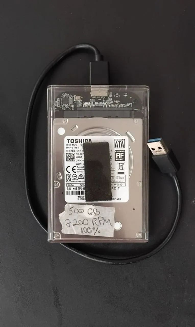 HD EXTERNO 500GB 3.0
