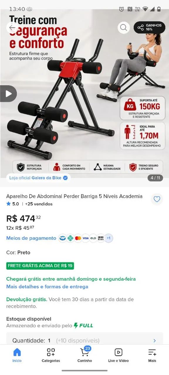 Vendo aparelho de exercícios  - Foto 2