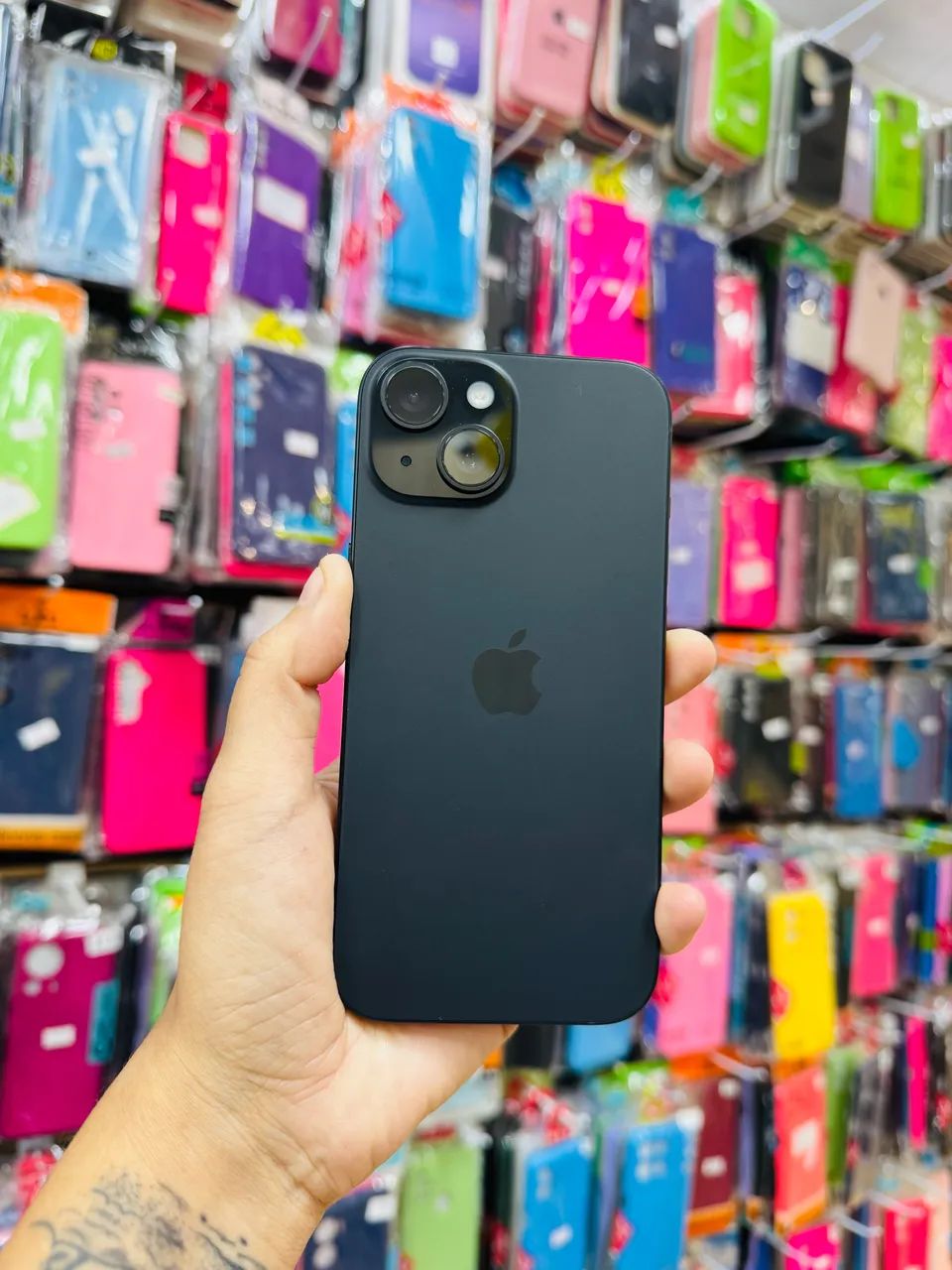 iPhone 15 128GB ブラック バッテリー 100% iPhone 15 Black 128GB バッテリー 100% MTMH3J/A - 0343 お得セット