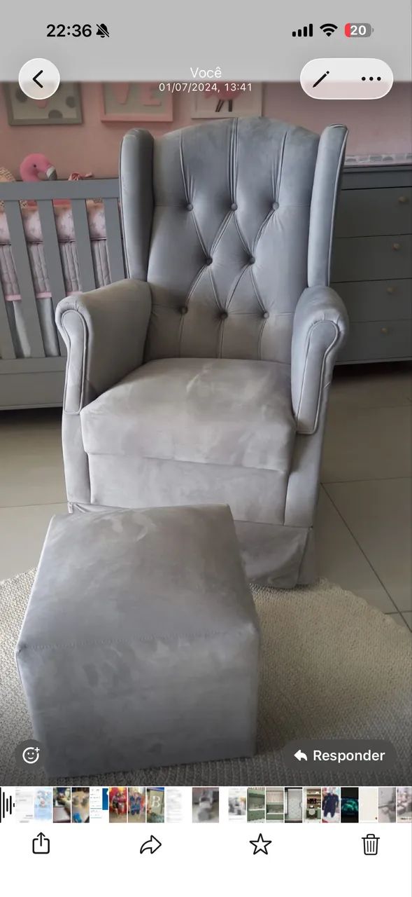 Poltrona de Amamentação 