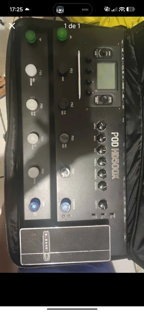 Line 6 POD HD500X - Instrumentos musicais - Guadalupe, Rio de