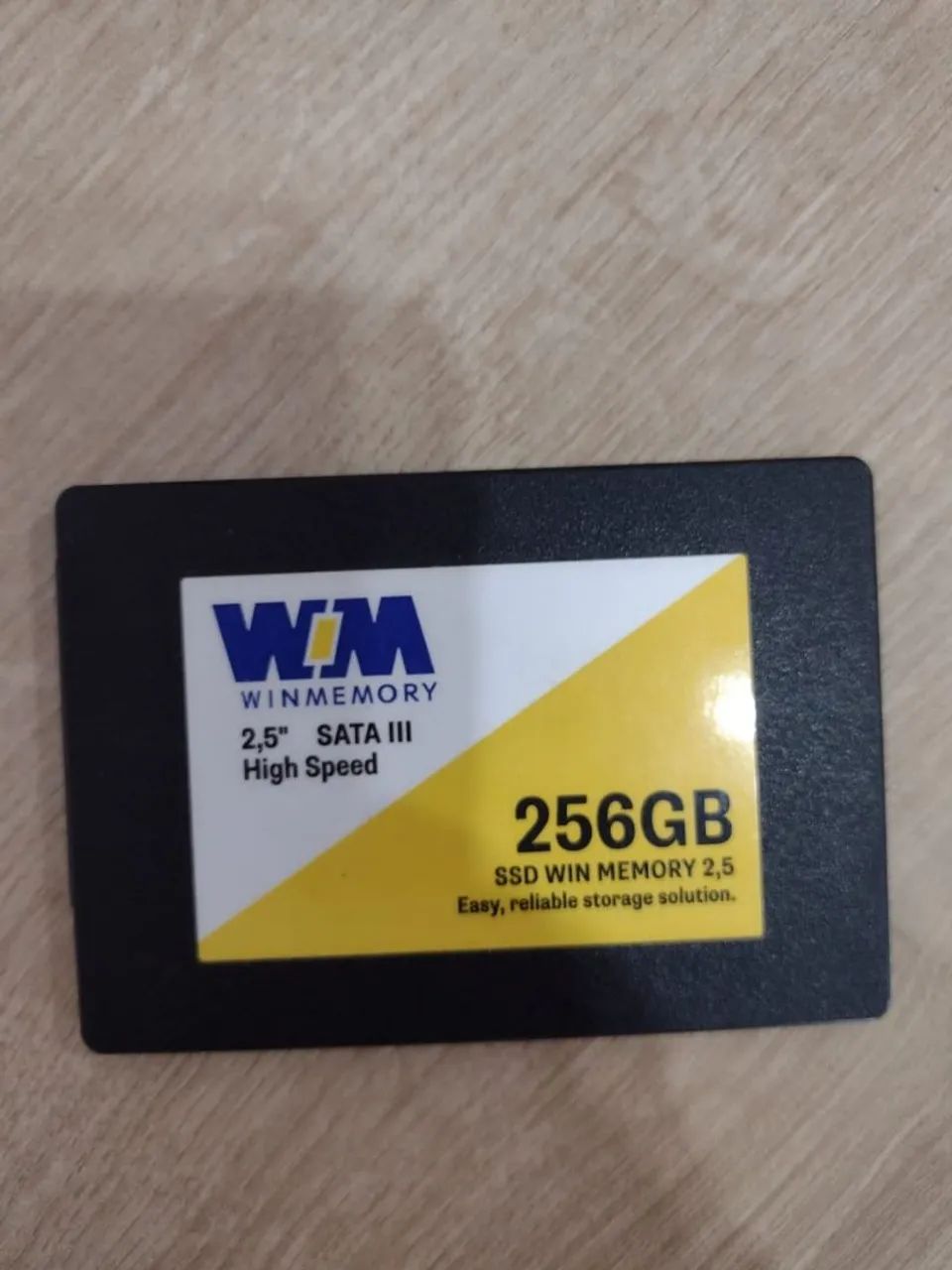 SSD 256gb winmemory sata 3 2,5