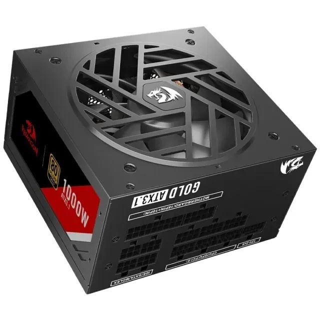 FONTE REAL 1000 WATTS REDRAGON 80 PLUS GOLD FULL MODULAR  - Foto 2