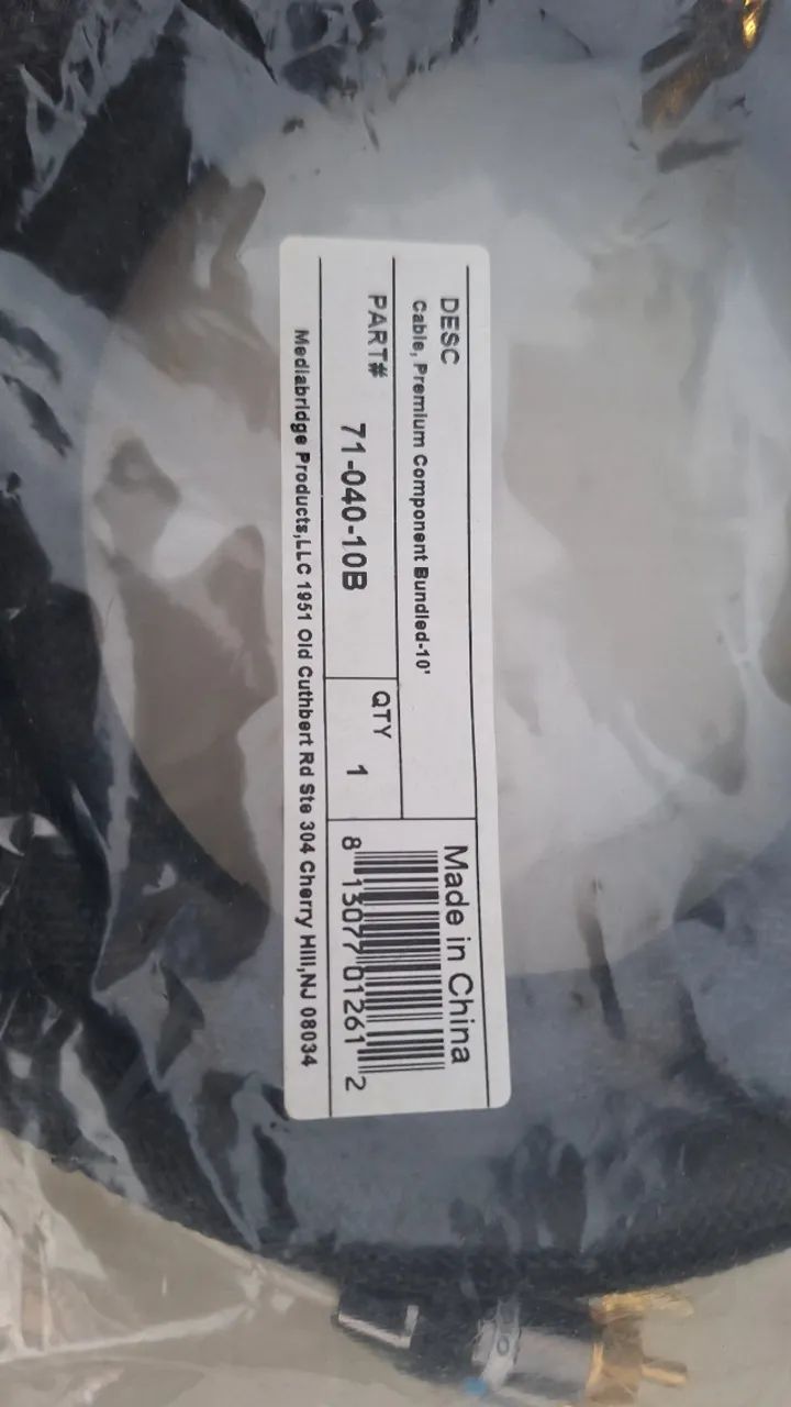 Cabo Audio & Video Component  -MediaBridge - 3m - Novo - Foto 3