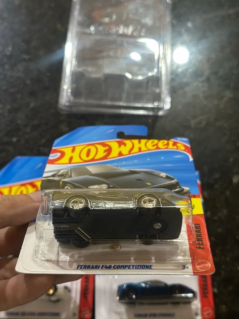 Hot wheels Ferrari F40 STH 2026 Super T Hunt + Protetor Cartela