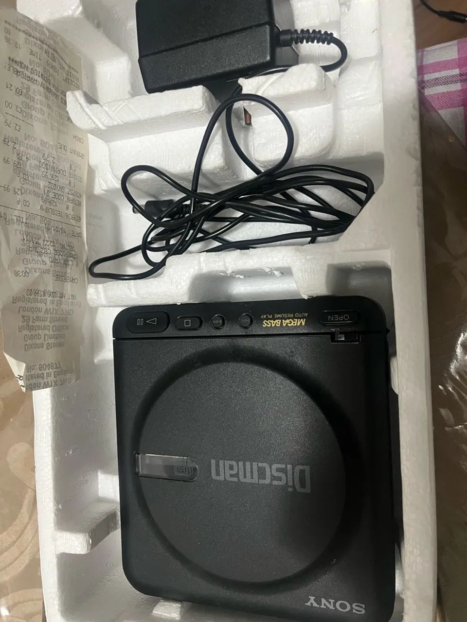 Sony Discman D-22 vintage - na caixa original - Foto 3