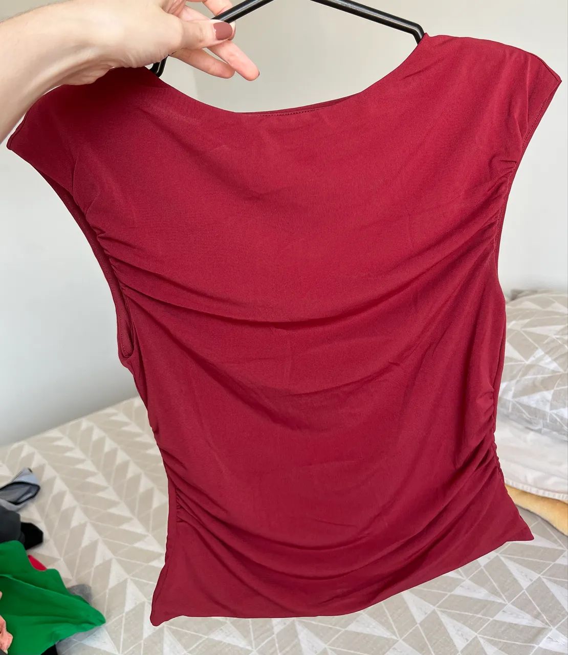 Blusa Drappeada H&M 