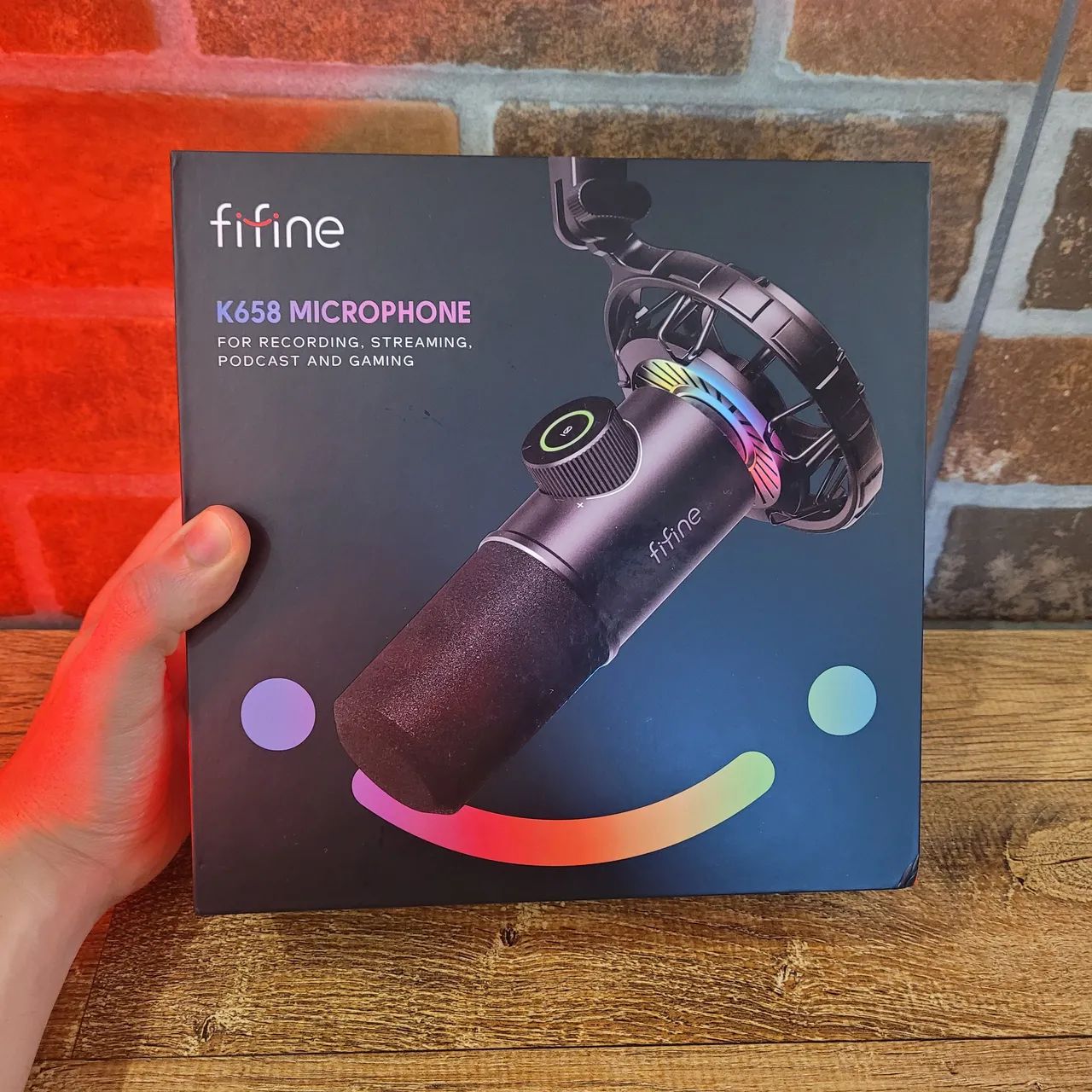 Microfone Dinâmico Fifine K658
