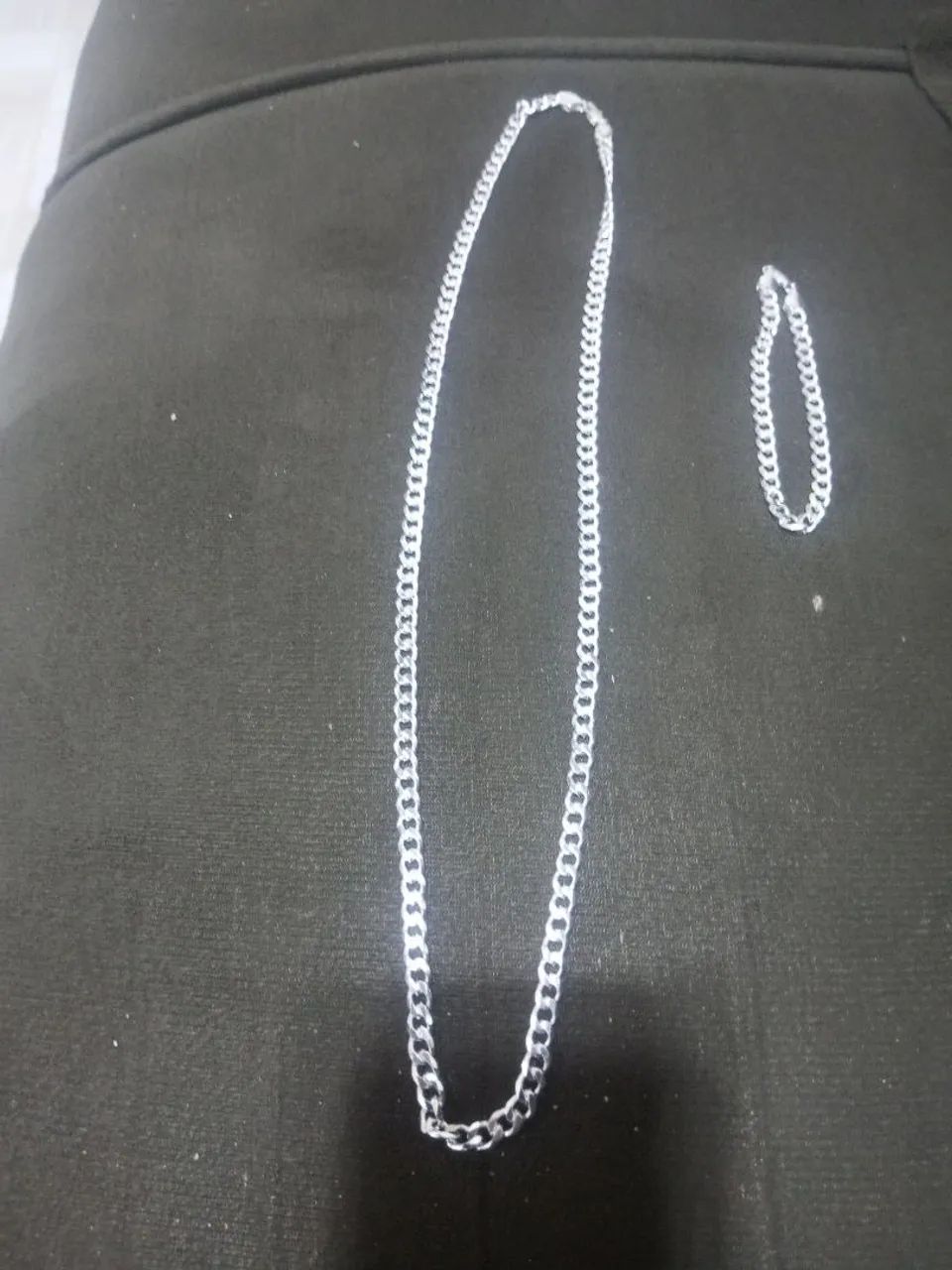 KIT CORRENTE + PULSEIRA DE PRATA  - Foto 4