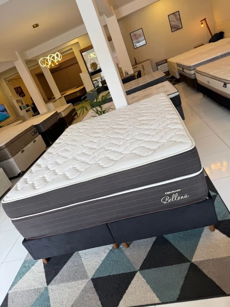 Cama box Queen ORTOBOM TOP - Entrego!  - Foto 2