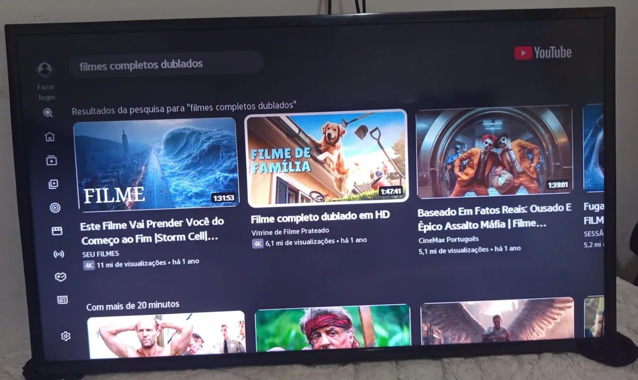 TV Smart 40 polegadas linda sansung linda só usar - Foto 4