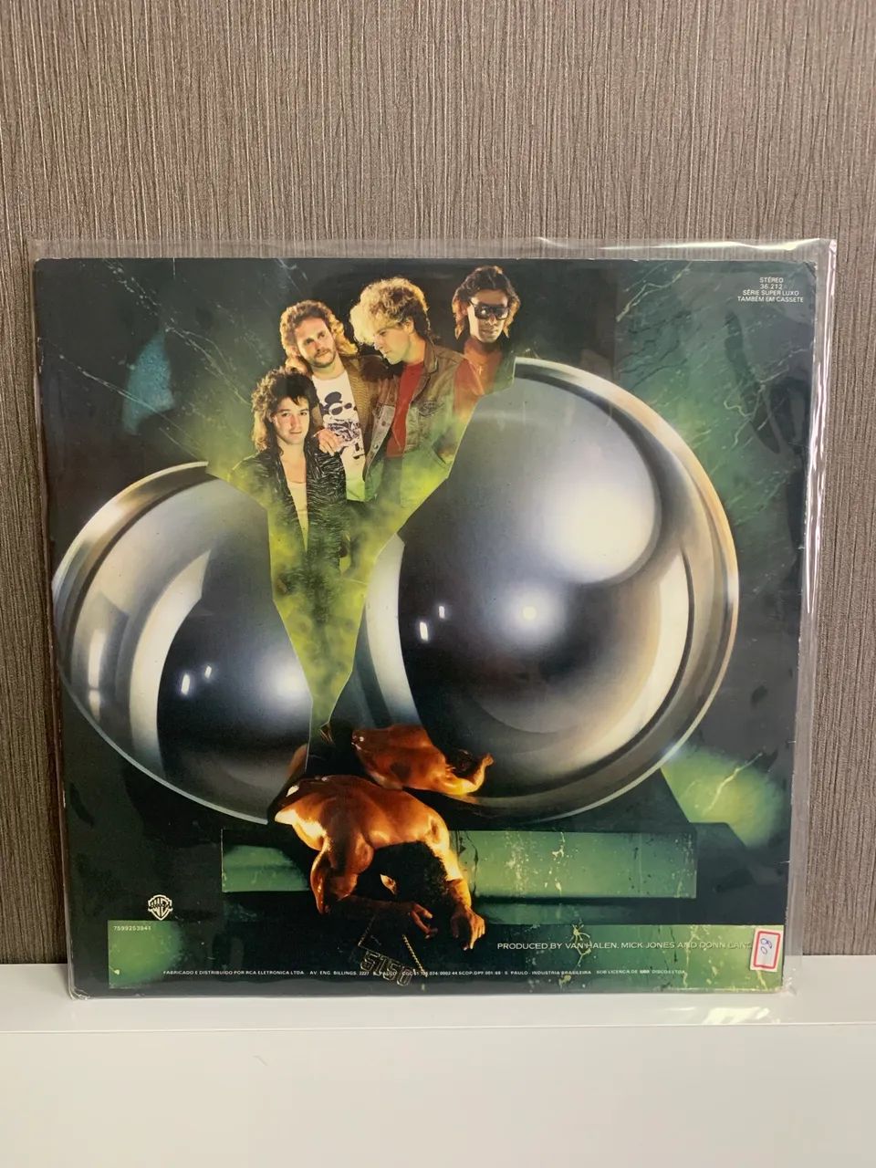 Van Halen - 5150 | Capa + Encarte - Sem Disco - Foto 2