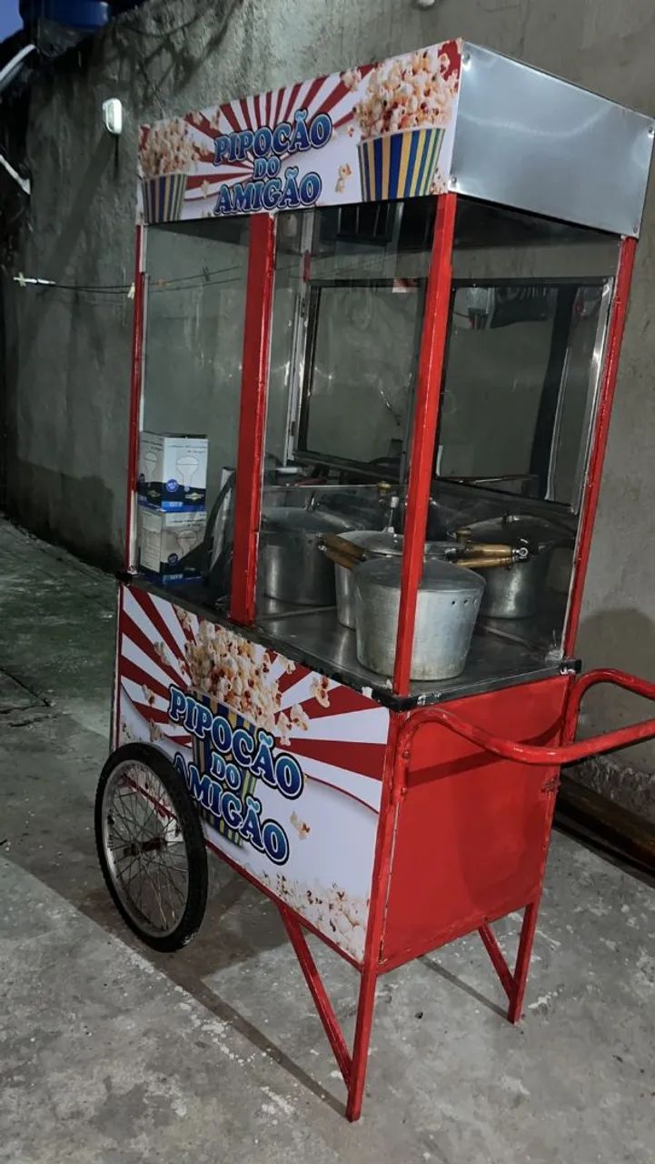 Carrinho de pipoca  - Foto 3