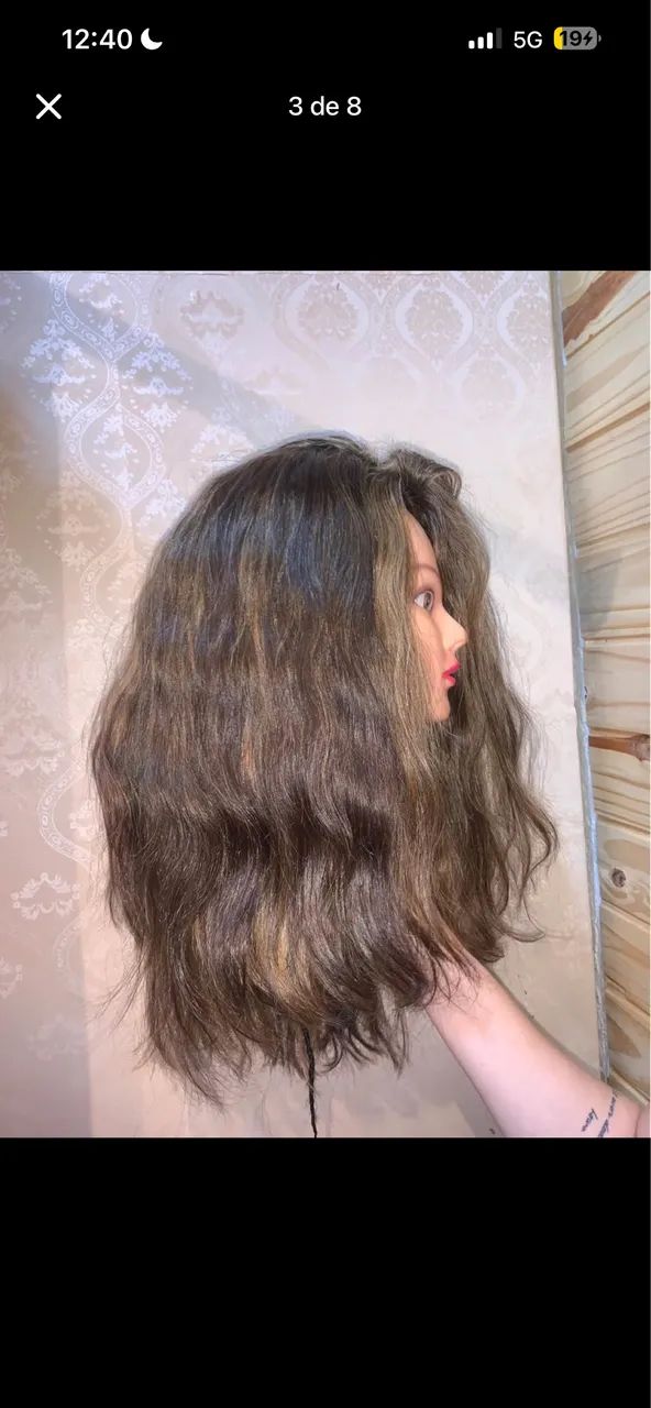 Wige cabelo humano  - Foto 3
