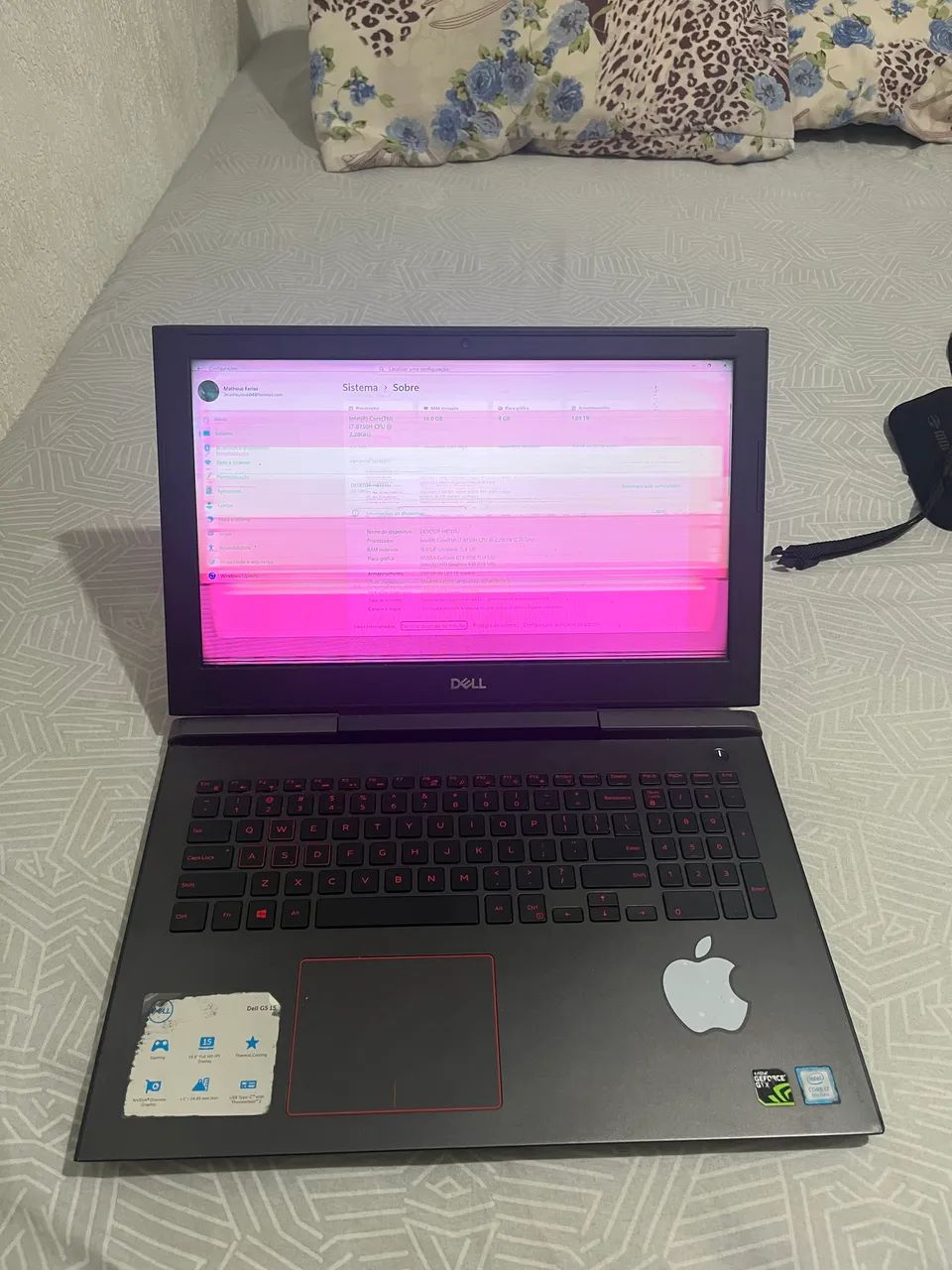 Notebook gamer Dell G5 - Foto 3