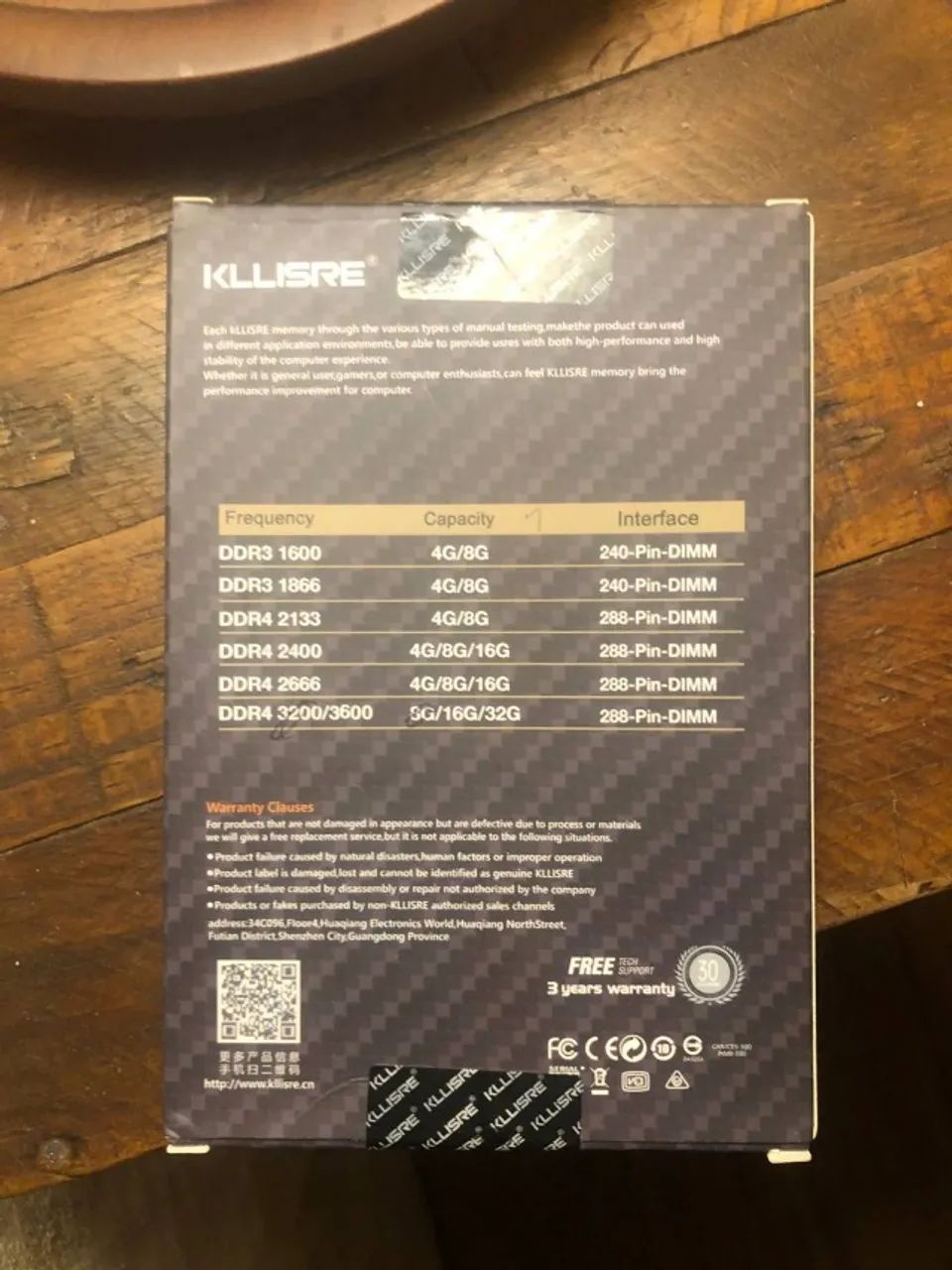 Memória RAM DDR4 2x8 3200MHz Kllisre - Foto 2