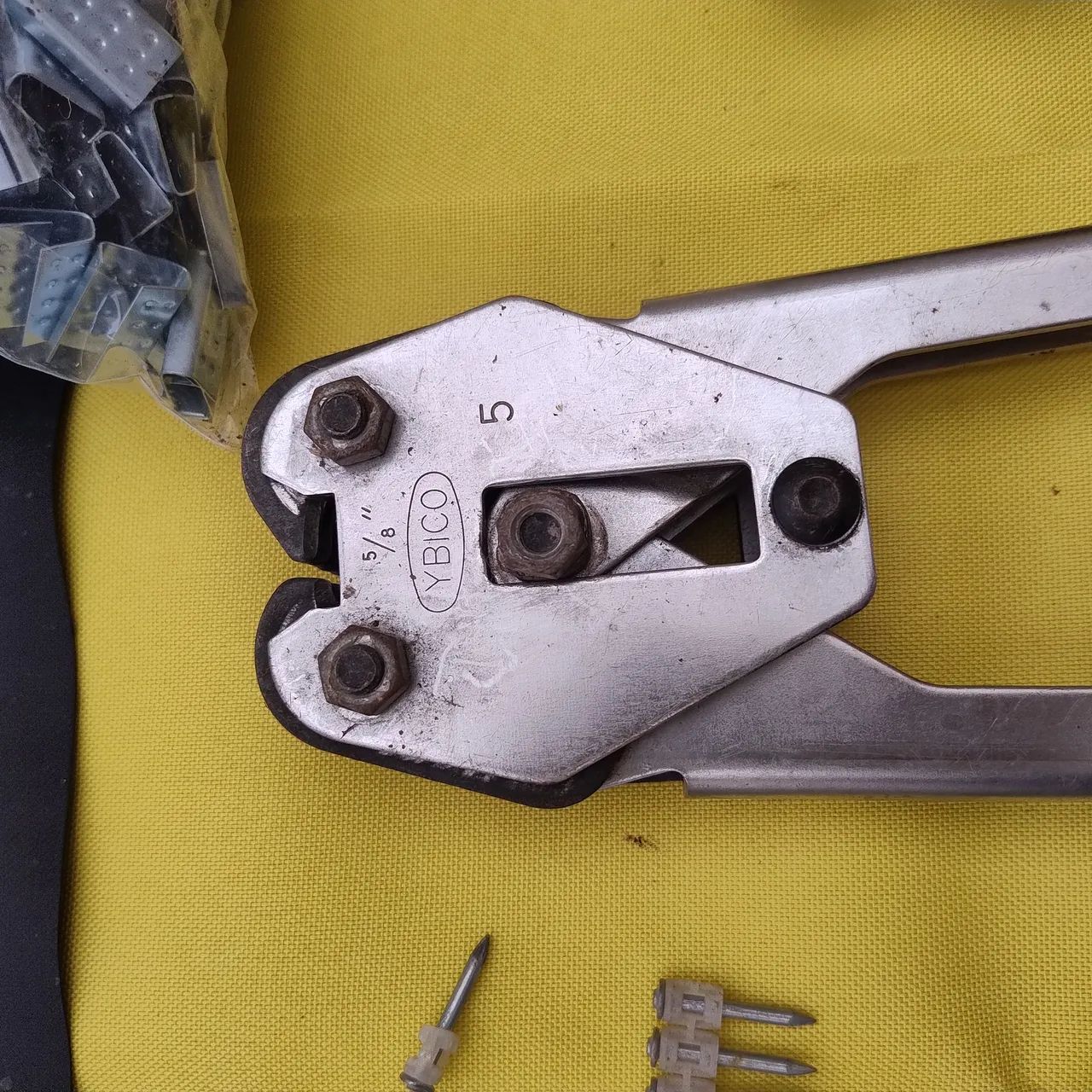 Kit catraca, alicate e feixo para paletização  - Foto 2