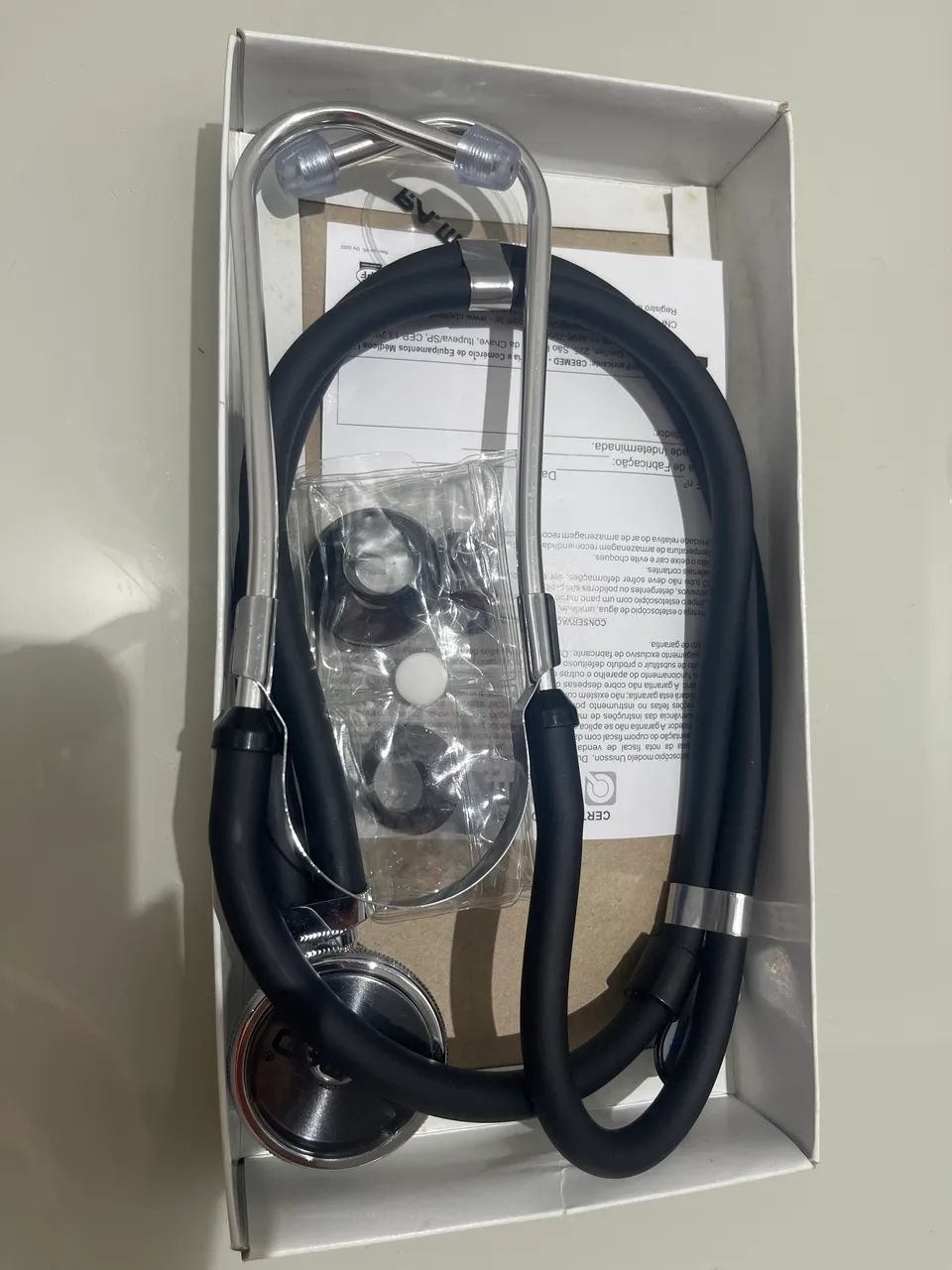 ESTETOSCÓPIO RAPPAPORT P.A MED - NUNCA USADO - Foto 2