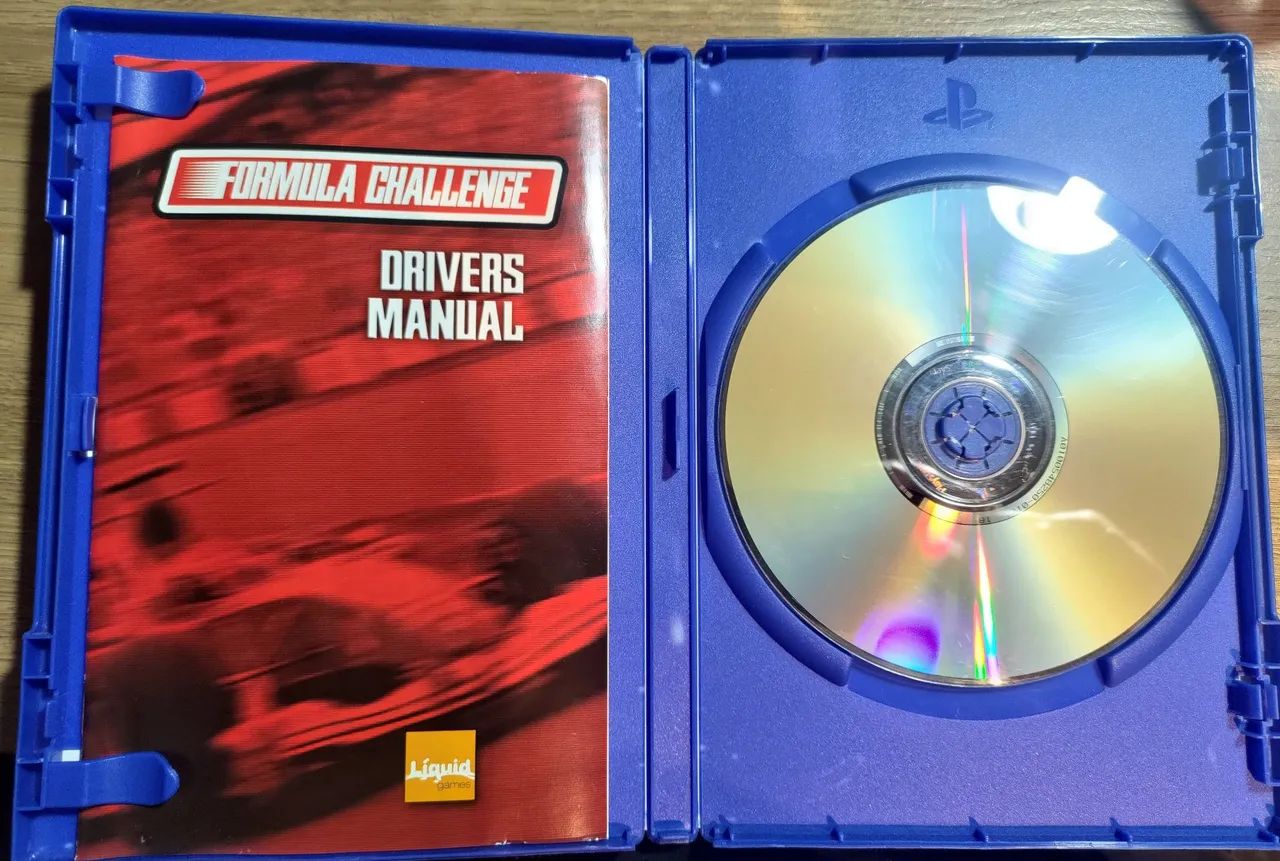 Formula Challenge PS2 Europeu Original Completo com Manual - Foto 4