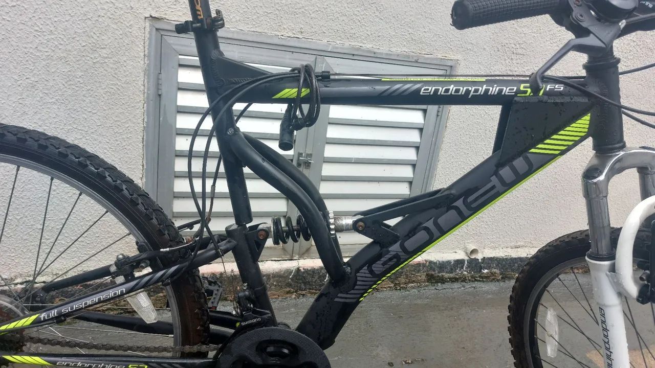  Bicicleta com dois amortecedores. Gonew endorphine 5.7 - Foto 3