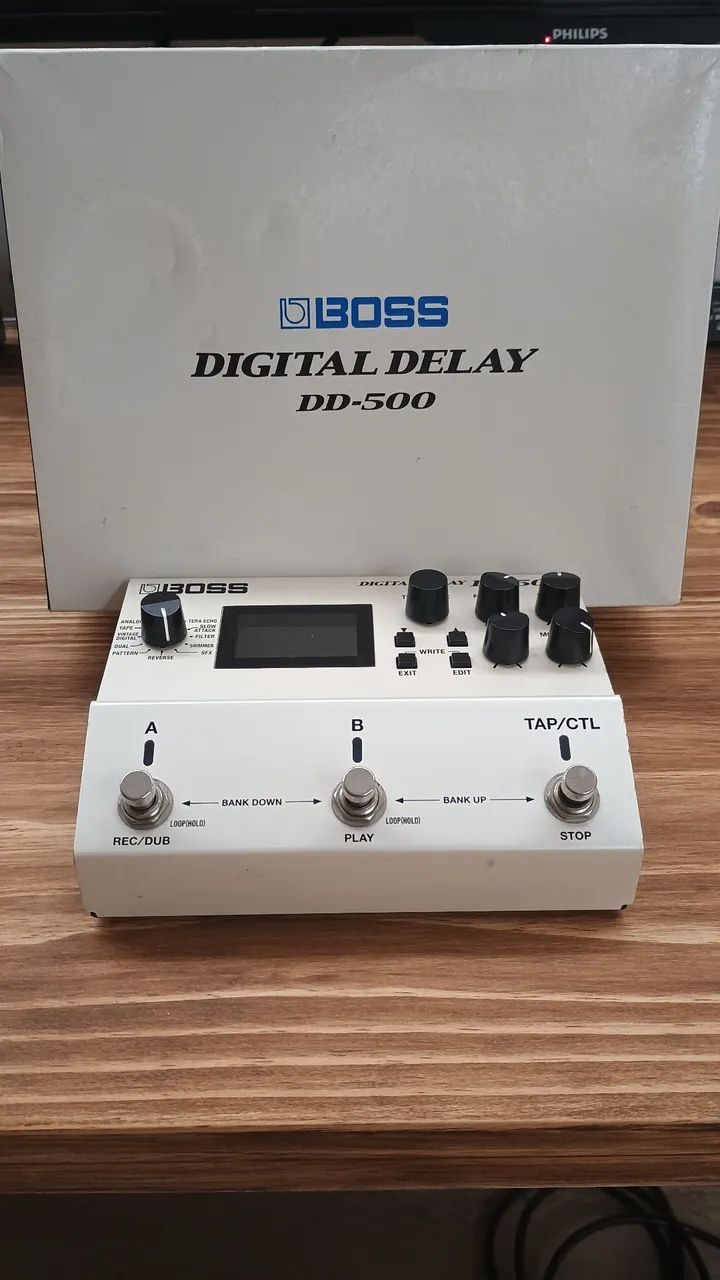 Pedal Digital Delay Boss DD500 - Instrumentos musicais - Jardim
