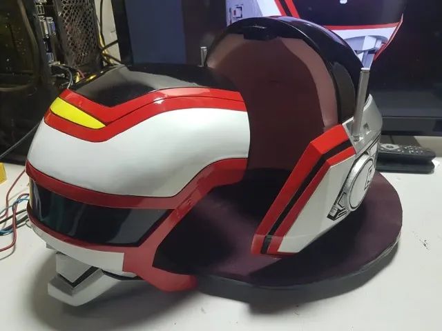 Capacete tokusatsu Jaspion - Foto 5