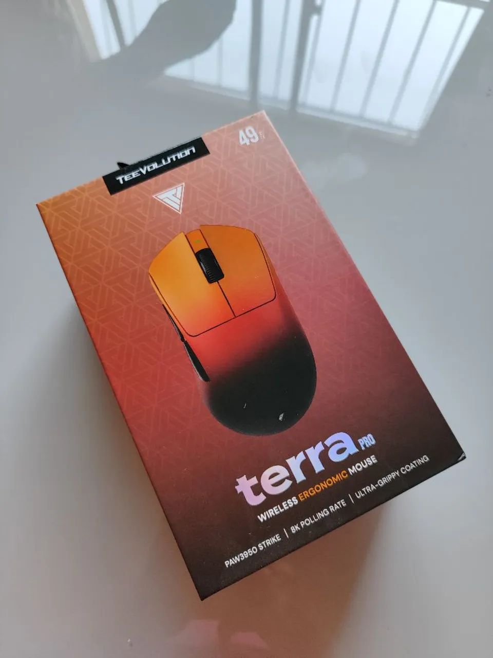 Mouse Terra Pro 8K Orange