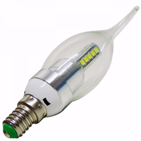 Lampada led vela 5w Lustre - Foto 2