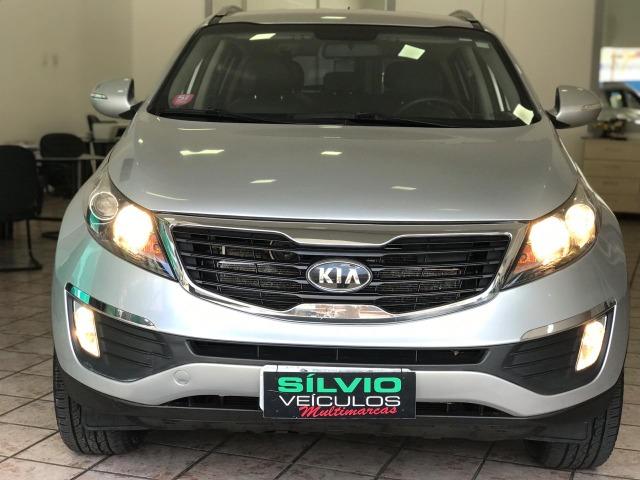 Sportage EX3 2.0 Aut 2012 Prata Modelo Novo - Foto 2