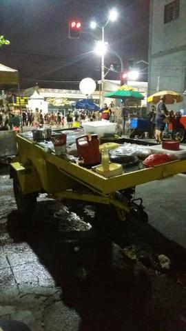 Carrinho reboque de lanches (Aceito Cartão) - Foto 4