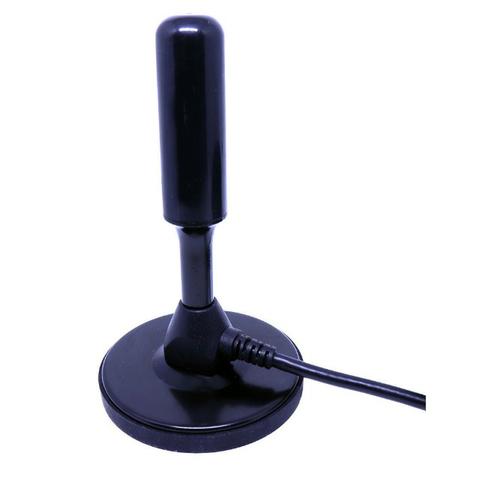 Antena TV Digital EC2227 Ecooda Hdtv Uhf Vhf Interna Externa 4 Db Base Magnética Cabo 4,3m - Foto 2