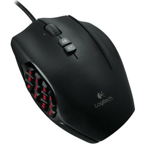 Mouse Gamer Logitech G600 MMO, RGB, 20 Botões, 8200DPI