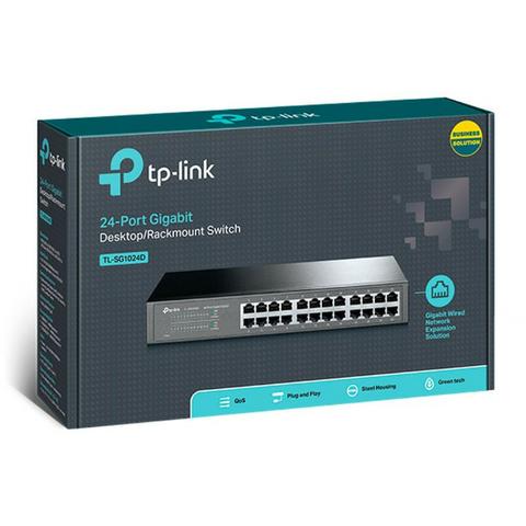 Switch Gigabit Desktop/ Rackmount 24 Portas TP-Link - Loja Fgtec Informática