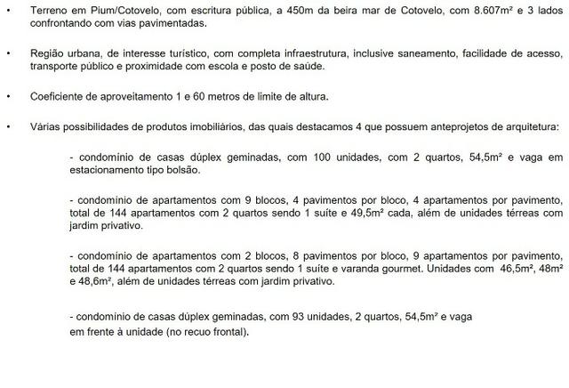 Terreno com 8.600m² em cotovelo/pium - Foto 4