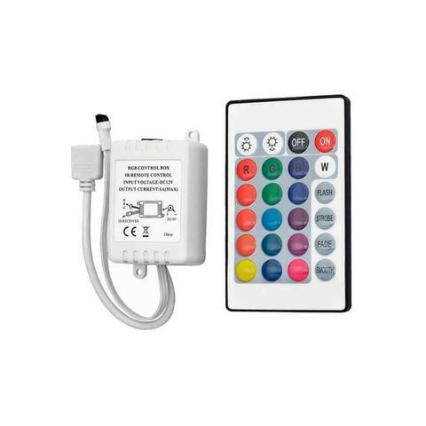 Fita Led Rgb 3528 Colorida Rolo C/ 5m 300 Leds Com Fonte - Foto 4