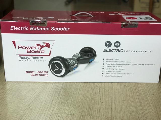 Skate elétrico Hoverboard vermelho 6,5"- bateria Lg PB-01BT (com bluetoooth) - Foto 5