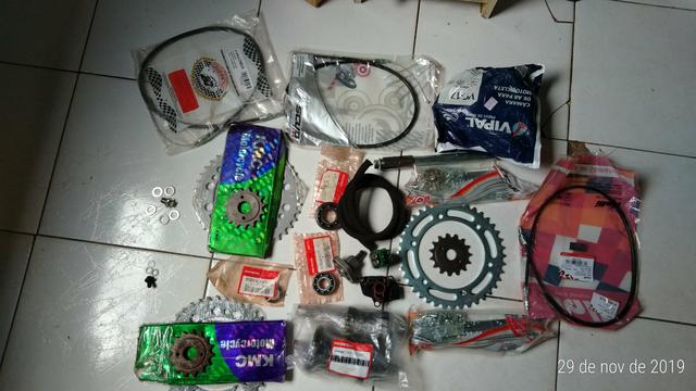 Vende-se uma moto falcon acompanha materiais - Foto 5