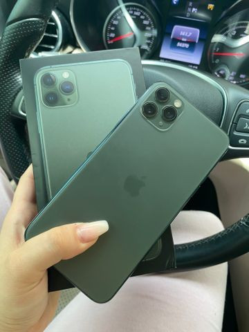 IPhone 11 pro max de 256Gb Verde meia noite - Foto 4
