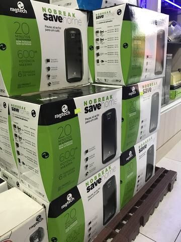 Nobreak 600va 330,00 - 1 ano garantia