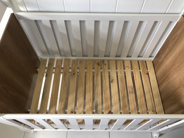 Berço mini cama Reller + colchão - Foto 4