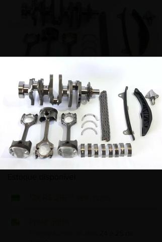 Kit motor hyundai hb20 1.0 3cc 2018 sem bloco