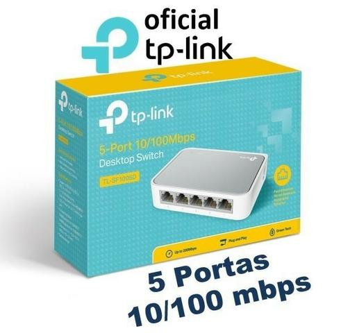 Switch De Rede Tp Link 5 Portas