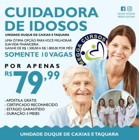 Curso de cuidador de idoso