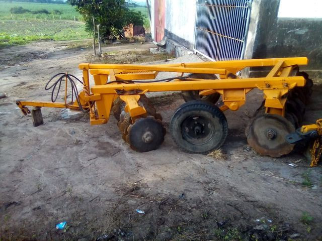 Grade de controle com 20 discos