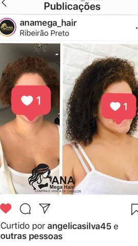 Cabelo humano (Mega Hair) cacheado - Foto 2