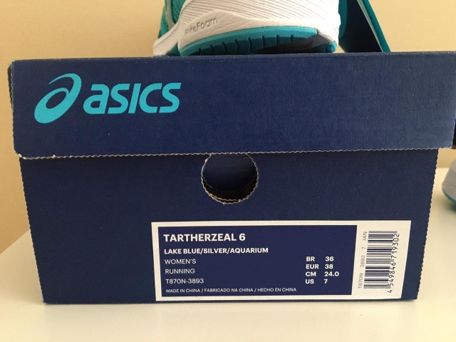 tênis asics tartherzeal 6 feminino