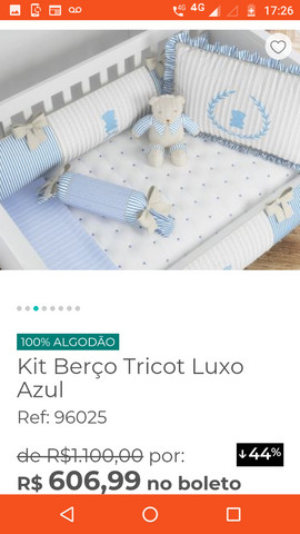 Kit berço luxo - Foto 5