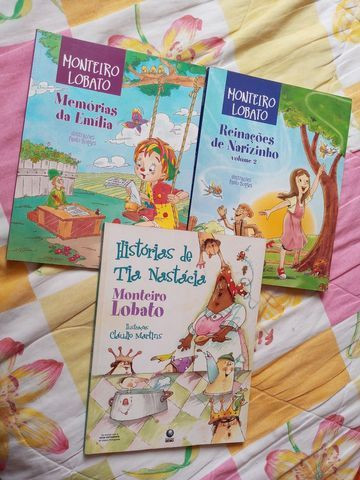 Livros Sítio do Picapau Amarelo clássicos